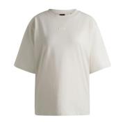 Hugo Boss Dam Logotyp T-shirt Beige, Dam