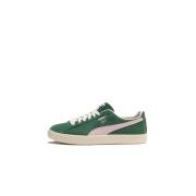 Puma Clyde OG Läder Sneakers Green, Dam