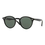 Ray-Ban Klassiska Gröna Linser Solglasögon Rb2180 Black, Unisex