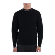 Replay Svart Mesh Stil Topp Black, Herr