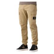 Stone Island Cargobyxor Tapered Fit Biscuit Beige, Herr