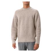 Drykorn Brun Stickad Sweatshirt Höstredo Brown, Herr