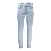 Calvin Klein Slim Taper Denim Jeans Blå Blue, Herr