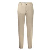 Guess Beige Herr Sportig Elastisk Midja Byxor Beige, Herr