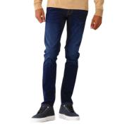 Tramarossa Blå Dragkedja Jeans Blue, Herr