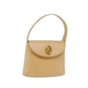 Dior Vintage Pre-owned Laeder handvskor Beige, Dam