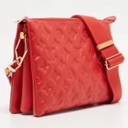 Louis Vuitton Vintage Pre-owned Laeder louis-vuitton-vskor Red, Dam