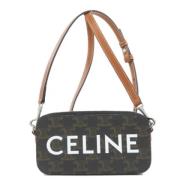 Celine Vintage Pre-owned Plast celine-vskor Brown, Dam