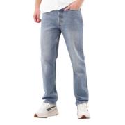 Won Hundred Ekologisk Bomull Straight Jeans Blue, Herr