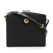 Louis Vuitton Vintage Pre-owned Laeder crossbodyvskor Black, Dam