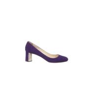 Prada Vintage Pre-owned Mocka klackskor Purple, Dam