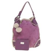 Bally Pre-owned Pre-owned Bomull axelremsvskor Purple, Dam