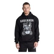 Gianni Kavanagh Mad Bear Hoodie Black, Herr