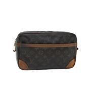 Louis Vuitton Vintage Pre-owned Canvas louis-vuitton-vskor Brown, Dam