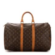 Louis Vuitton Vintage Pre-owned Canvas resvskor Brown, Dam