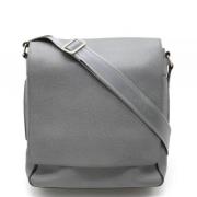 Louis Vuitton Vintage Pre-owned Laeder crossbodyvskor Gray, Dam