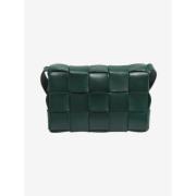 Bottega Veneta Vintage Pre-owned Laeder axelremsvskor Green, Dam