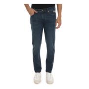 Roy Roger's Denim Jeans med Kontrastsömnad Blue, Herr