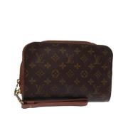 Louis Vuitton Vintage Pre-owned Canvas louis-vuitton-vskor Brown, Dam