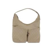 Gucci Vintage Pre-owned Canvas gucci-vskor Beige, Dam