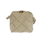 Bottega Veneta Vintage Pre-owned Laeder axelremsvskor Gray, Dam