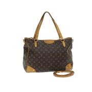 Louis Vuitton Vintage Pre-owned Canvas louis-vuitton-vskor Brown, Dam