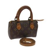 Louis Vuitton Vintage Pre-owned Canvas louis-vuitton-vskor Brown, Dam