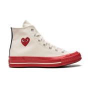 Comme des Garçons Chuck 70 Hi Sneakers Röd White, Herr