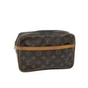 Louis Vuitton Vintage Pre-owned Canvas louis-vuitton-vskor Brown, Dam