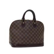 Louis Vuitton Vintage Pre-owned Canvas handvskor Brown, Dam