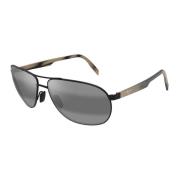 Maui Jim Mj728 2M Sunglasses Black, Unisex