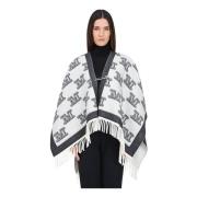 Max Mara Svarta Jackor med Logomotiv White, Dam