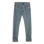 Moschino Boyfriend Jeans Uppdatering för Kvinnor Blue, Dam