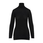 Valentino Svart Tröja för Kvinnor Aw24 Black, Dam