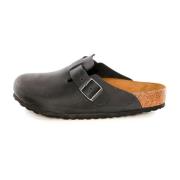 Birkenstock Nubuckläder Sandaler Black, Herr