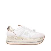 Premiata Casual Sneakers med Style VAR White, Dam