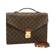 Louis Vuitton Vintage Pre-owned Canvas louis-vuitton-vskor Brown, Dam