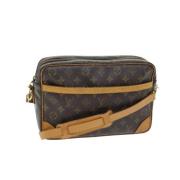 Louis Vuitton Vintage Pre-owned Canvas louis-vuitton-vskor Brown, Dam