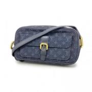 Louis Vuitton Vintage Pre-owned Tyg louis-vuitton-vskor Blue, Dam