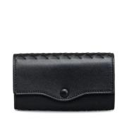 Bottega Veneta Vintage Pre-owned Laeder nyckelhllare Black, Herr