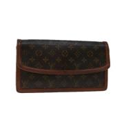 Louis Vuitton Vintage Pre-owned Canvas louis-vuitton-vskor Brown, Dam