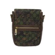 Gucci Vintage Pre-owned Canvas gucci-vskor Green, Dam