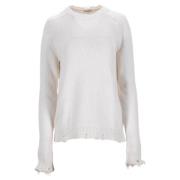 Yves Saint Laurent Vintage Pre-owned Bomull ytterklder White, Dam