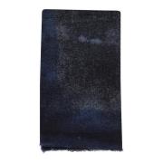 Faliero Sarti Blå Sidenscarf Blue, Dam