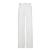 A.p.c. Elisabeth Denim Jeans White, Dam