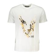 Cavalli Class Kortärmad Herr Vit T-shirt White, Herr