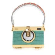 Dolce & Gabbana Pre-owned Pre-owned Mocka axelremsvskor Green, Dam