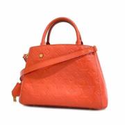 Louis Vuitton Vintage Pre-owned Tyg louis-vuitton-vskor Red, Dam