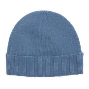 Drumohr Kashmir Blå Beanie Mössa Presentask Blue, Unisex