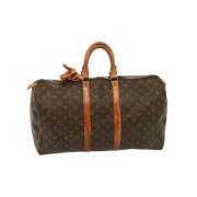 Louis Vuitton Vintage Pre-owned Canvas louis-vuitton-vskor Brown, Dam